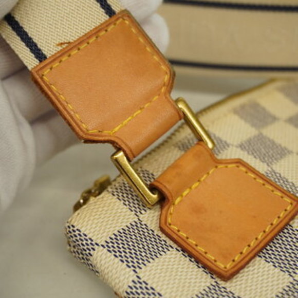 Louis Vuitton Damier Azur Pochette Bosphore Shoulder Bag - Picture 6 of 9